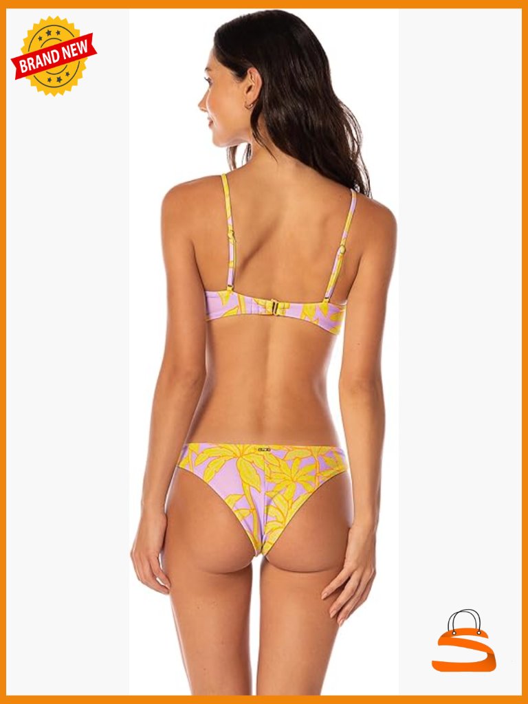 Reversible Low Rise Bikini Bottom, Medium, Polyester Blend, Hand Wash